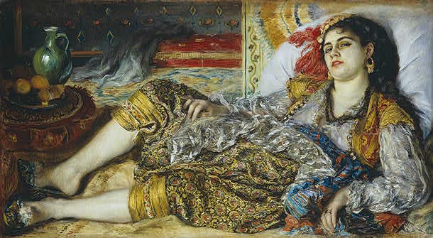 Pierre-Auguste Renoir Odalisque